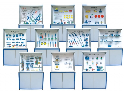鉗工工藝學(xué)陳列柜